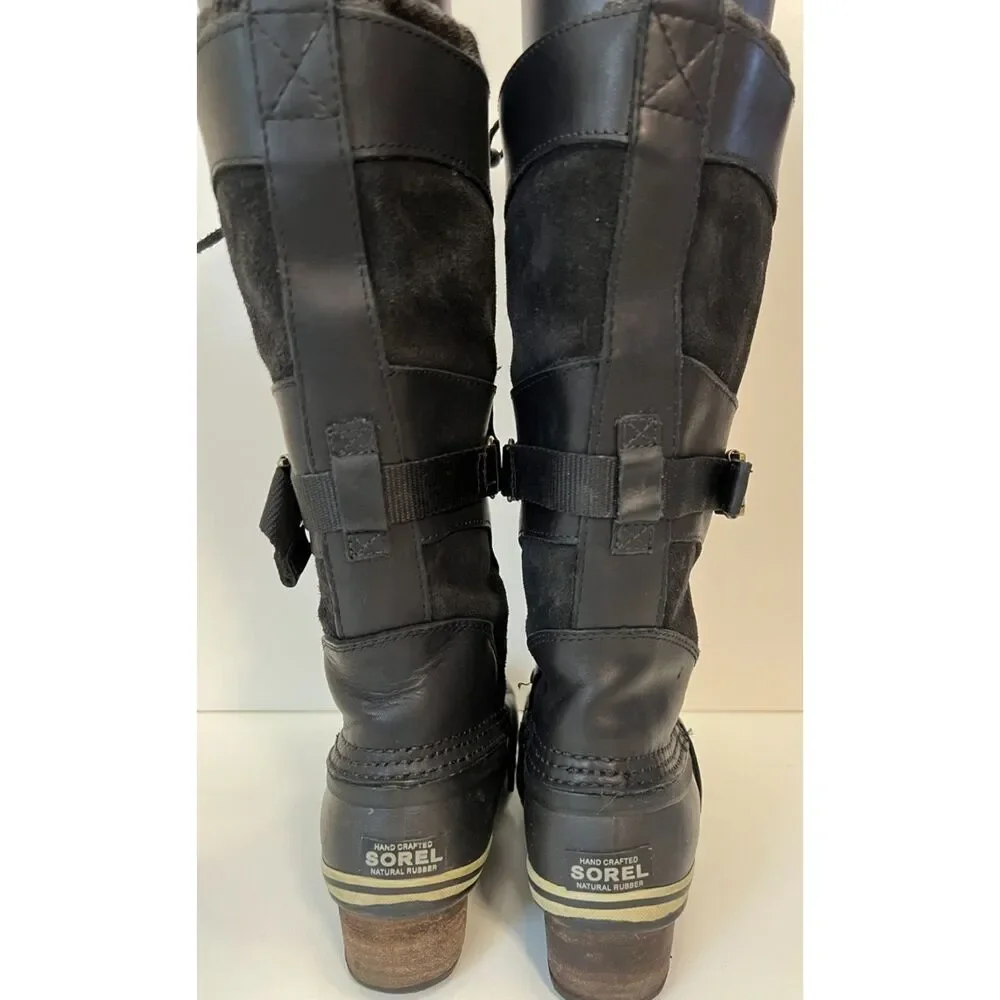 Vintage Sorel Conquest Carly lace up boots. Size 6 (W)